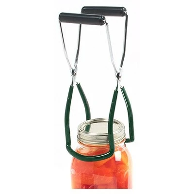 Jar Lifter with Vinyl Coated Handles for Secure Grip and Safe Canning