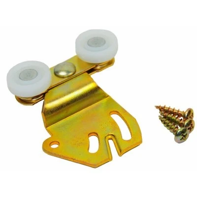Bypass Sliding Door Hangers Pair for 3/8 Inch Doors