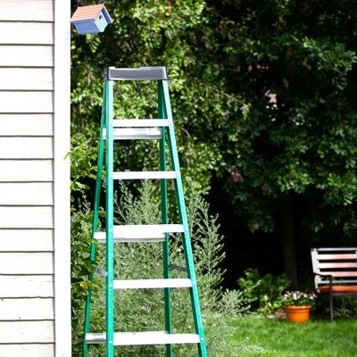 6-Foot Fiberglass Step Ladder with Type II 225-Pound Duty Rating