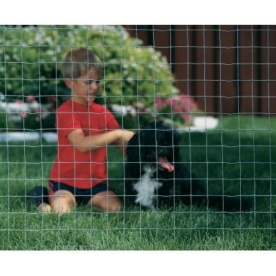 Garden and Kennel Woven Wire Fence, 48 Inch Height by 100 Foot Length