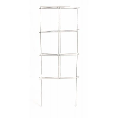 Heavy Duty Square Tomato Cage, Galvanized, 42-In.