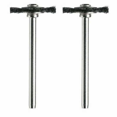 Bristle Brush, .75 In. Dia., 2-Pk.