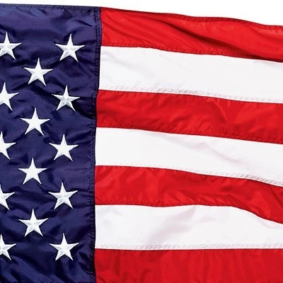3 Ft. X 5 Ft. Nylon American Flag With Brass Grommets And Etiquette Brochure