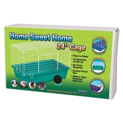 Rabbit Cage in Assorted Colors, 24 Inches