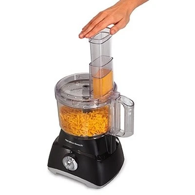 64 Oz Food Processor 450 Watts With 2 Speeds And Pulse Control