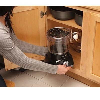 64 Oz Food Processor 450 Watts With 2 Speeds And Pulse Control