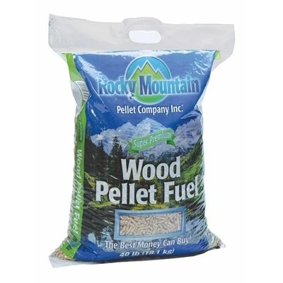 Premium Wood Pellet Fuel 40 Pounds Bag for Efficient Heating