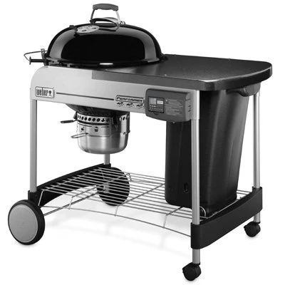 Weber Performer Deluxe Charcoal Grill, Black, 22 In