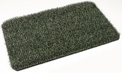 Clean Machine AstroTurf Scraper Doormat, Flair, Evergreen, 18 x 30-In.