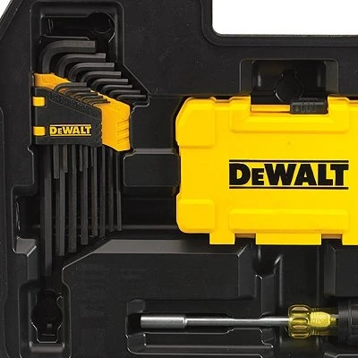 108-piece Mechanics Tool & Socket Set With Power Tool Accessory Case