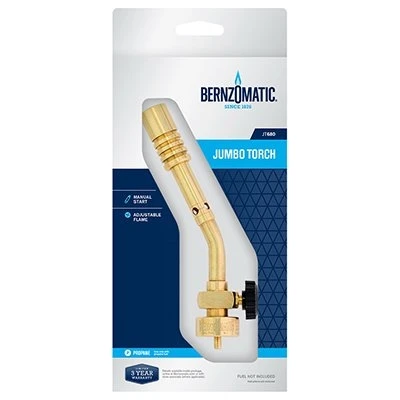 JT680 Jumbo Torch Heavy Duty Butane Gas Torch with Adjustable Flame