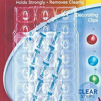 Clear Decorating Clips