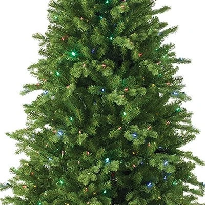 Feel Real 7.5-ft Artificial Pre-lit Christmas Tree With Bluetooth, 550 Dual Led Lights
