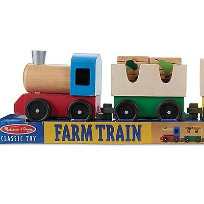 Wooden Farm Train