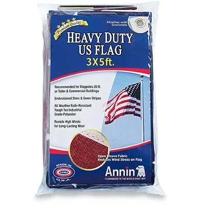 Tough-tex 3 Ft. X 5 Ft. Heavy-duty Polyester American Flag