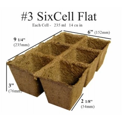 Seed Starting Tray, 3-In., 3-Pk.