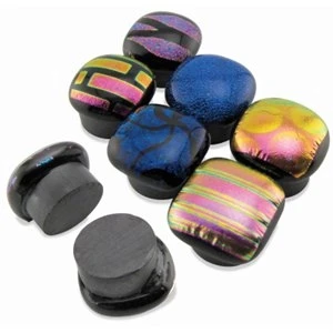 Ceramic Disc Magnet, 5 x 1.875-In., 10-Pc.