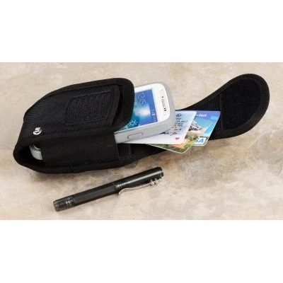 Black Phone Clip Case for Secure Mobile Device Attachment