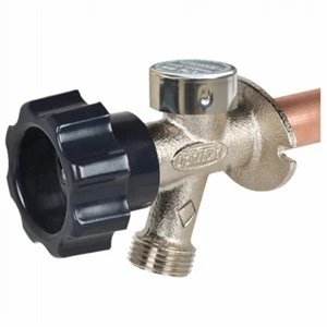 Frostproof Anti-Siphon Wall Hydrant, 12 Inch, Durable Outdoor Water Faucet