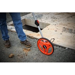 Lufkin Professional Measuring Wheel with 12 Inch Diameter Wheel for Accurate Distance Measurement