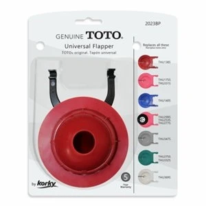 Adjustable Toto Toilet Flapper, 3-In.