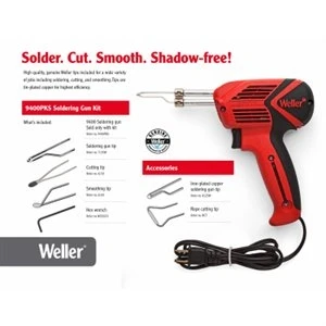 LED Soldering Gun Kit, Fast Heating, 140/100-Watt, 120-Volt