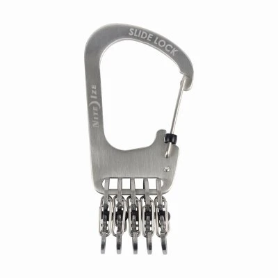 SlideLock Stainless Steel Key Rack with Secure Locking Mechanism