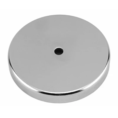 3-3/16 In. Heavy Duty Magnetic Base, 95 Lb. Lift Capacity