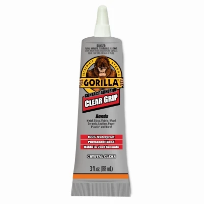 Clear Grip 3 Oz. High Strength Multi-purpose Adhesive - Waterproof & Paintable