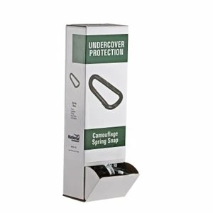 SpConnecting Interlocking Ring Snaps, Camouflage, 0.5 Inch Diameter
