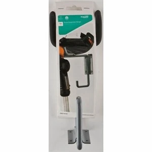 Power Equipment Hanger Black Vinyl-Coated Steel Heavy Duty Wall Mount