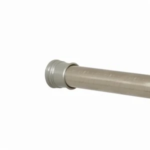 Adjustable Tension Shower Rod 41 In. To 72 In. Brushed Chrome