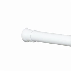 Adjustable Tension Shower Rod 42 In. To 72 In. White