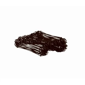 Bar Tie, 17 Gauge, Black, 6 In., 100-Ct.