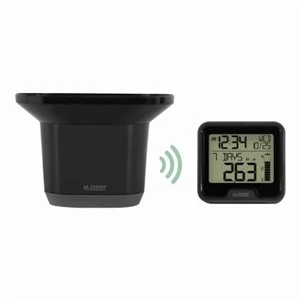 Digital Rain Gauge with Indoor Temperature Display and Measurement