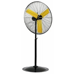 High-Velocity 30-Inch Pedestal Fan with Direct-Drive Motor and 3-Speed Settings