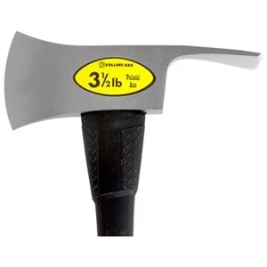 Three and One Half Pound Landscaping Pulaski Axe with Thirty Four Inch Fiberglass Handle