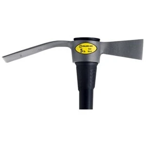Five Pound Cutter Mattock with Thirty Six Inch Fiberglass Handle