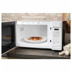 White Microwave Oven 1.1 Cubic Feet Capacity 950 Watt Power