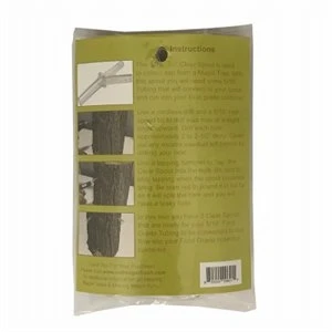 Maple Sap Tubing Tap, Clear, 5/16-In., 12-Pk.