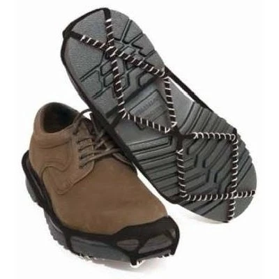Walker Boot and Shoe Traction Device, Black, Unisex Large Size