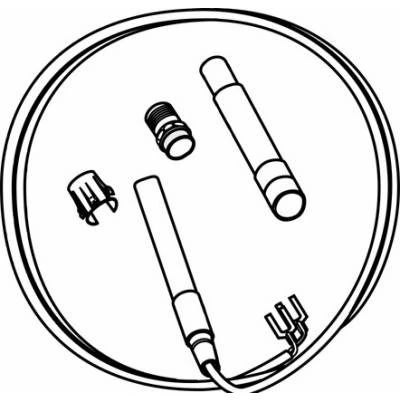 Universal Thermocouple With Adapter Fitting, 18-inch Length