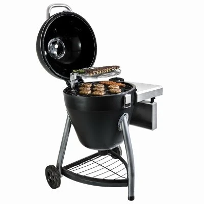 Kamander Kamado Style Charcoal Grill with Ceramic Body and Adjustable Vents
