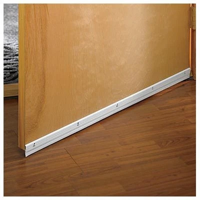 36 In. White Aluminum Door Sweep
