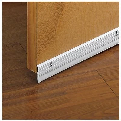 36 In. White Aluminum Door Sweep