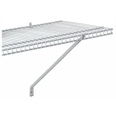 All-Purpose Wire Shelf Kit, White, 4-Ft. x 12-In.