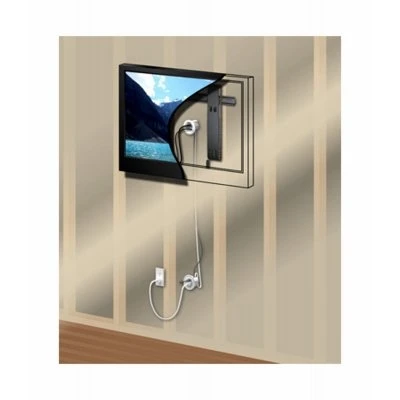 TV Power Cord & Cable Conceiler Wall Kit
