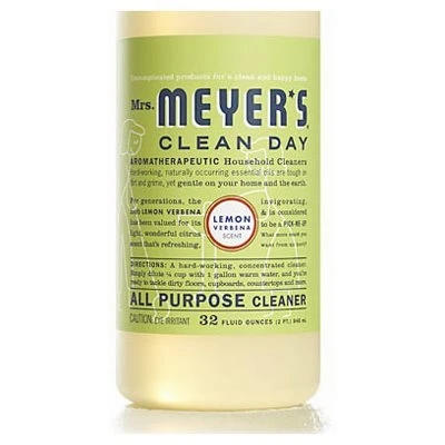 Multi-Surface Cleaner Lemon Verbena Scent 32 Ounce Concentrate Bottle