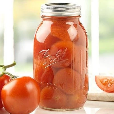 Mason Canning Jars with Lids, Regular-Mouth, 32 oz., 12-Pk