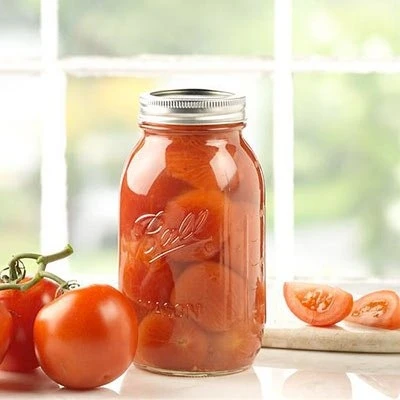 Mason Canning Jars with Lids, Regular-Mouth, 32 oz., 12-Pk